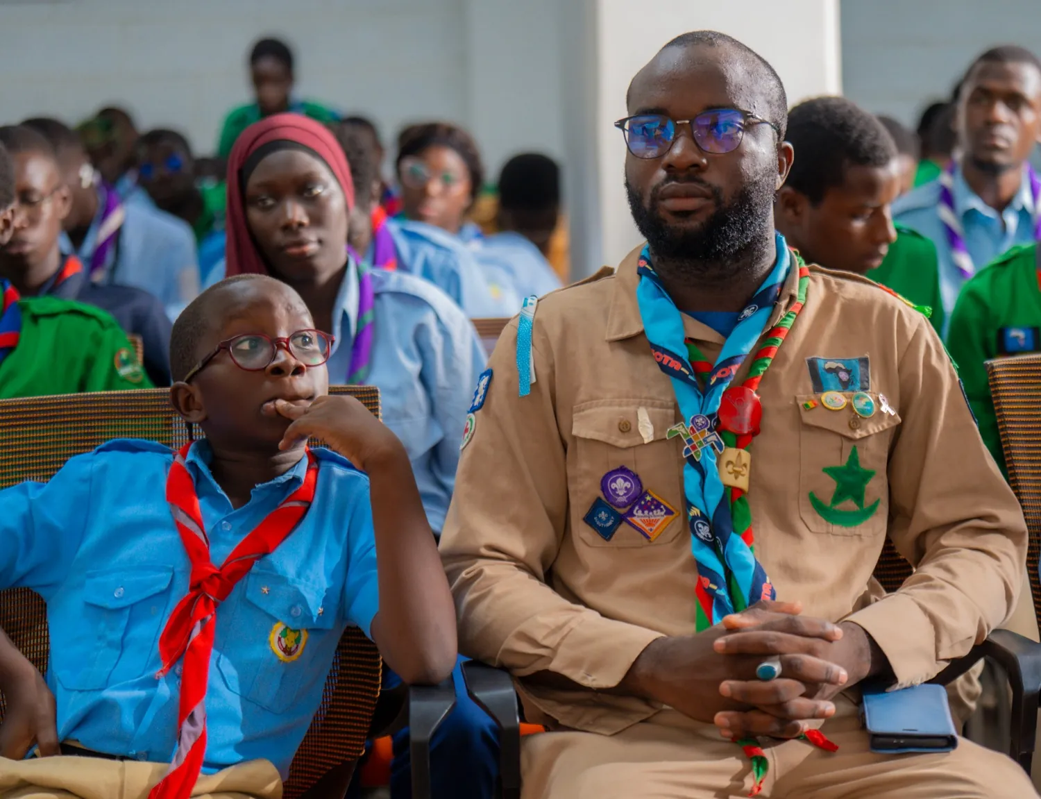 Échanges entre jeunes scouts